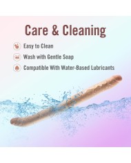 Masturbatore Doppia Penetrazione Blush Dr Skin Carne