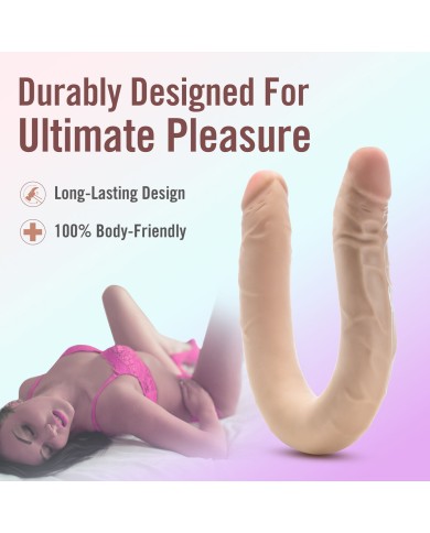 Masturbatore Doppia Penetrazione Blush Dr Skin Carne Masturbatore Doppia Penetrazione Blush Dr Skin Carne