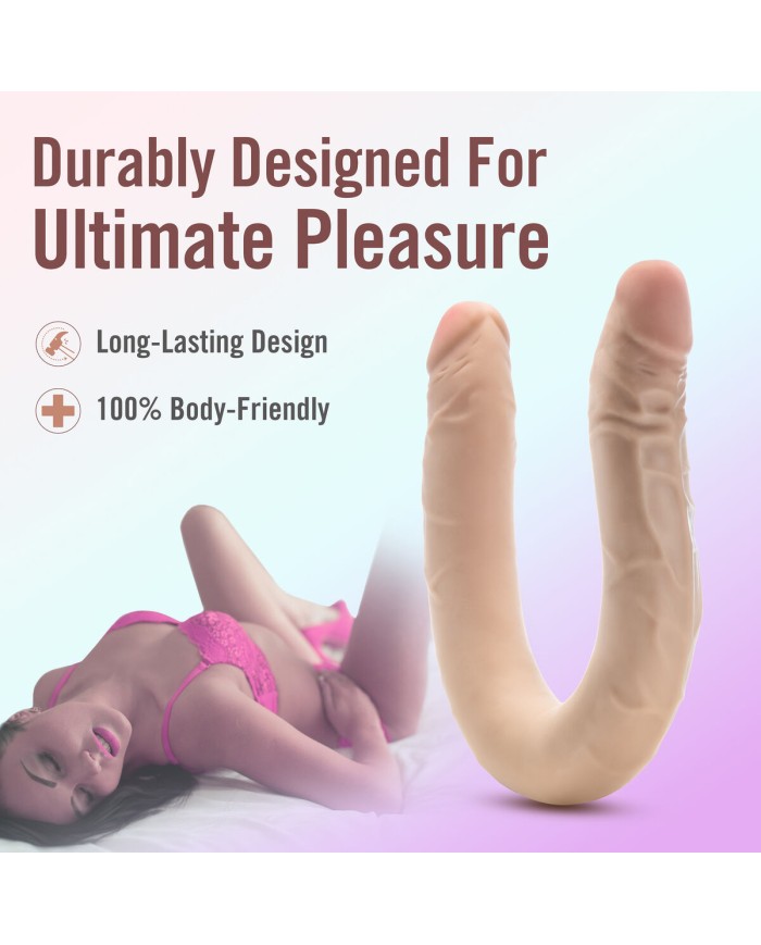 Masturbatore Doppia Penetrazione Blush Dr Skin Carne