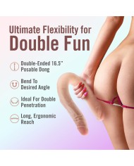 Masturbatore Doppia Penetrazione Blush Dr Skin Carne