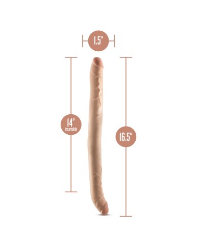 Masturbatore Doppia Penetrazione Blush Dr Skin Carne Masturbatore Doppia Penetrazione Blush Dr Skin Carne