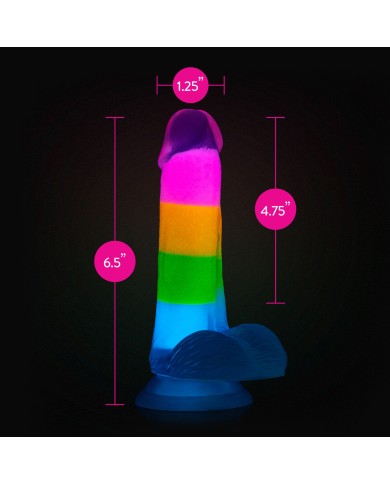 Dildo Blush Neo Multicolore Ø 2,8 cm Dildo Blush Neo Multicolore Ø 2,8 cm