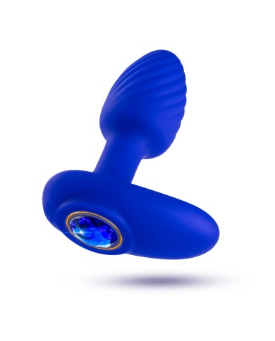 Butt Plug Gplug Piccolo Rosa Neon Blush Oh My Gem Azzurro (7,6 cm)