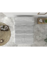 Set di Lenzuola Tejidos Reina ADELIA Rosa Singolo 3 Pezzi