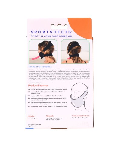 Cinghia New Comers Sportsheets Pivot Rosa Cinghia New Comers Sportsheets Pivot Rosa