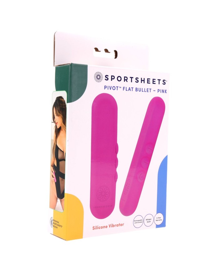 Proiettile Vibrante Sportsheets Pivot Rosa Proiettile Vibrante Sportsheets Pivot Rosa