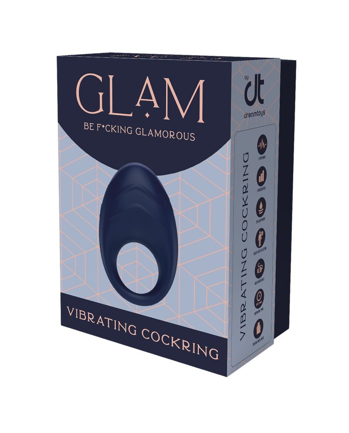 Anelli Fallici Dream Toys Glam Azzurro Anelli Fallici Dream Toys Glam Azzurro