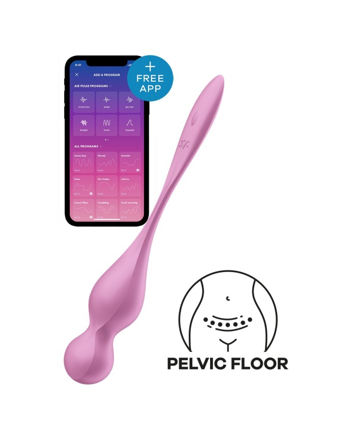 Dispositivo per Allenamento del Pavimento Pelvico Satisfyer Silicone Dispositivo per Allenamento del Pavimento Pelvico Satisfyer Silicone