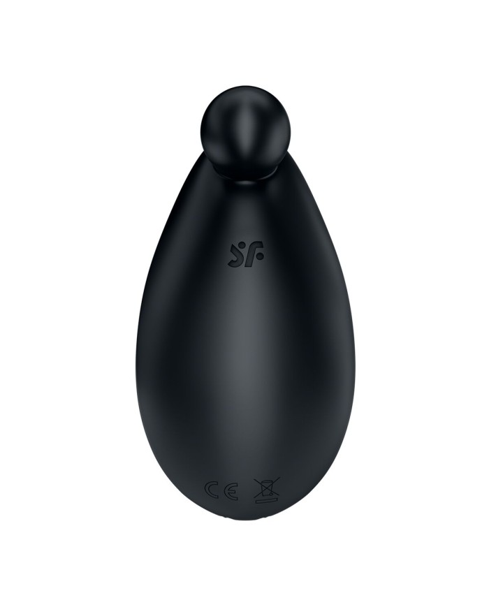 Massaggiatore erotico Satisfyer Nero Massaggiatore erotico Satisfyer Nero