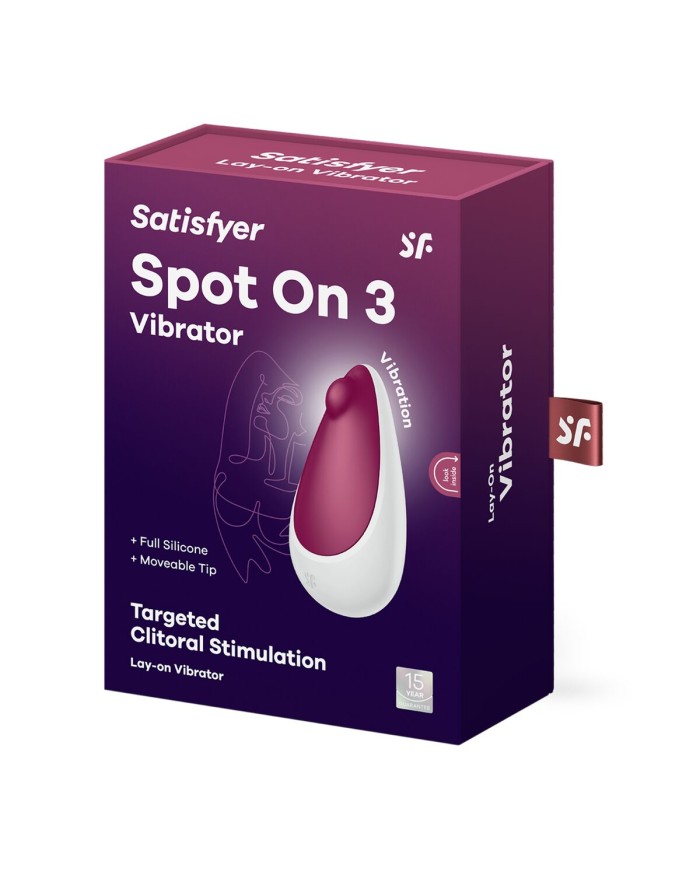 Massaggiatore erotico Satisfyer Rosso Massaggiatore erotico Satisfyer Rosso