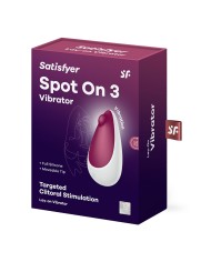 Massaggiatore erotico Satisfyer Rosso Massaggiatore erotico Satisfyer Rosso