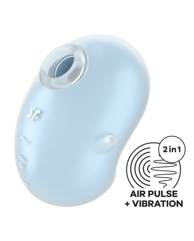 Succhia Clitoride Satisfyer Azzurro