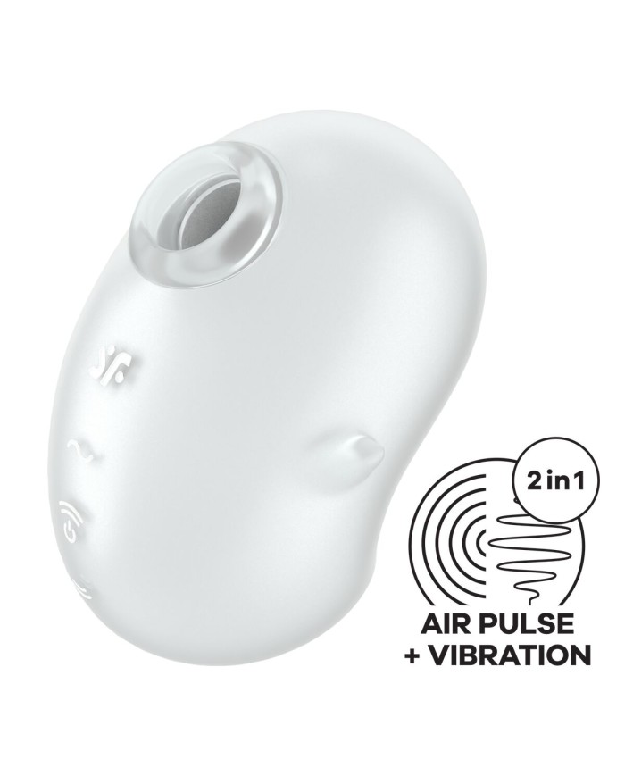 Succhia Clitoride Satisfyer Bianco Succhia Clitoride Satisfyer Bianco