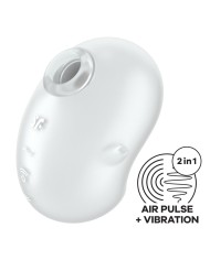 Succhia Clitoride Satisfyer Bianco Succhia Clitoride Satisfyer Bianco