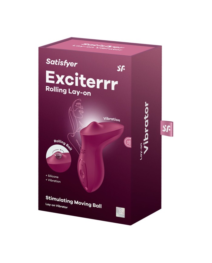 Massaggiatore erotico Satisfyer Rosso Massaggiatore erotico Satisfyer Rosso