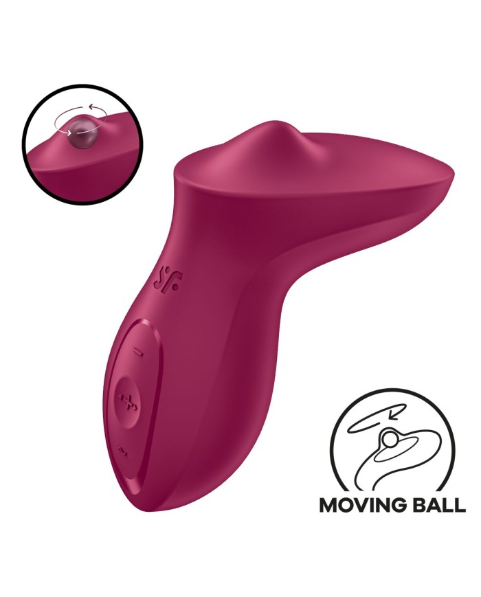 Massaggiatore erotico Satisfyer Rosso Massaggiatore erotico Satisfyer Rosso