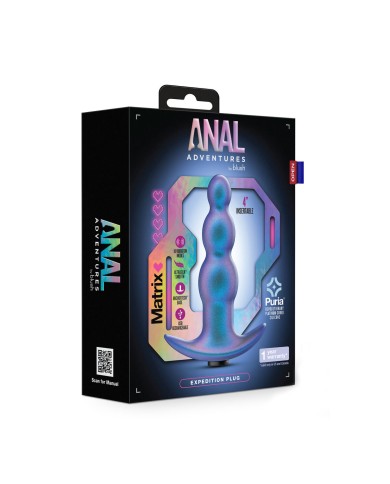 Plug Anale Blush Anal Adventures Azzurro (10,2 cm)