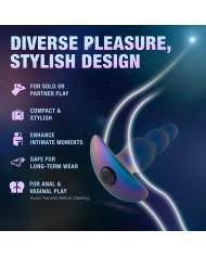 Plug Anale Blush Anal Adventures Azzurro (10,2 cm) Plug Anale Blush Anal Adventures Azzurro (10,2 cm)