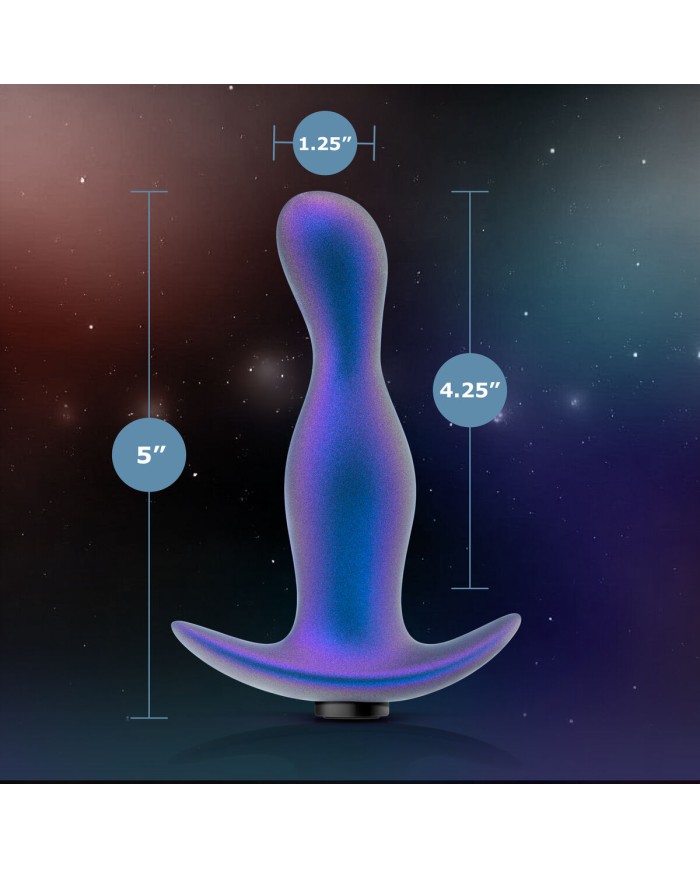 Vibratore Anale Cassini Nero Blush Anal Adventures Viola