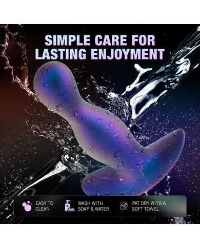 Vibratore Anale Cassini Nero Blush Anal Adventures Viola Vibratore Anale Cassini Nero Blush Anal Adventures Viola