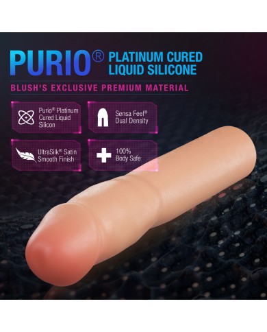Cover per pene Blush Performance Plus Carne Ø 3,5 cm Cover per pene Blush Performance Plus Carne Ø 3,5 cm