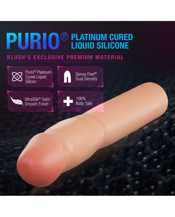Cover per pene Blush Performance Plus Carne Ø 3,5 cm