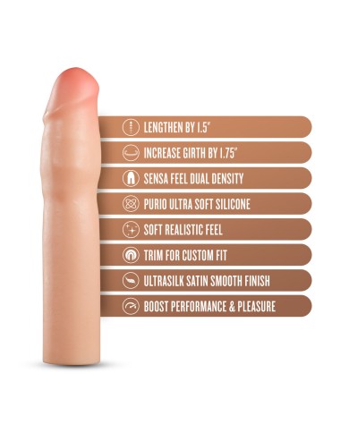 Cover per pene Blush Performance Plus Carne Ø 3,5 cm Cover per pene Blush Performance Plus Carne Ø 3,5 cm