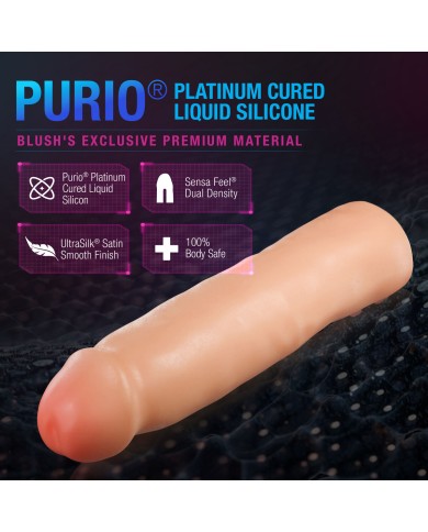 Cover per pene Blush Performance Plus Carne Ø 4,5 cm Cover per pene Blush Performance Plus Carne Ø 4,5 cm