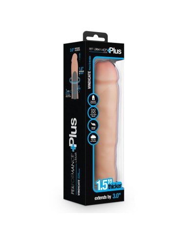 Cover per pene Blush Performance Plus Carne Ø 3,8 cm 21,6 cm Cover per pene Blush Performance Plus Carne Ø 3,8 cm 21,6 cm