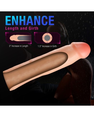 Cover per pene Blush Performance Plus Carne Ø 3,8 cm 21,6 cm Cover per pene Blush Performance Plus Carne Ø 3,8 cm 21,6 cm