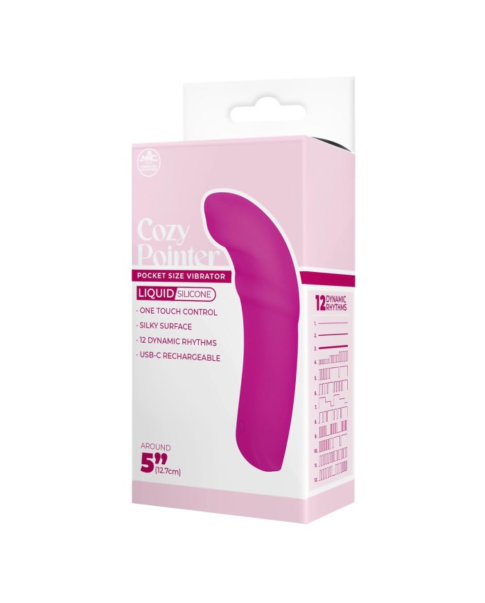 Vibratore per il Punto-G NMC Rosso 12,7 cm