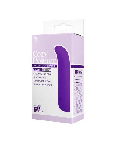 Vibratore per il Punto-G NMC Viola 12,7 cm Vibratore per il Punto-G NMC Viola 12,7 cm