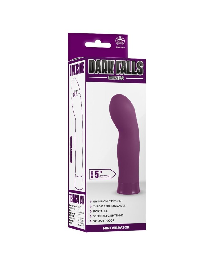 Vibratore per il Punto-G NMC Viola 12,7 cm Vibratore per il Punto-G NMC Viola 12,7 cm