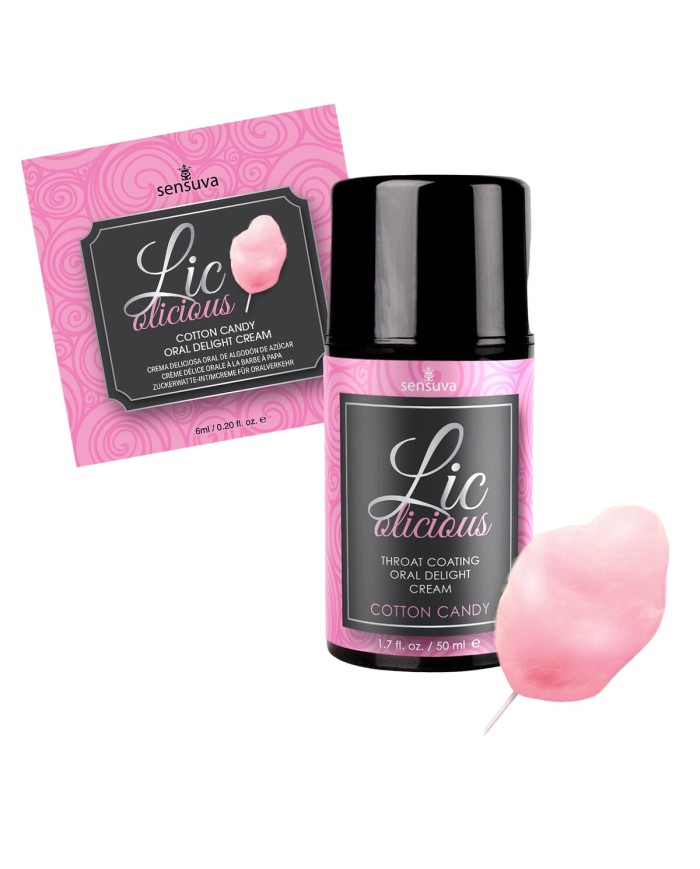 Lubrificante Aromatizzato Sensuva Zucchero Filato 6 ml Lubrificante Aromatizzato Sensuva Zucchero Filato 6 ml