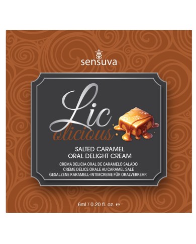 Lubrificante Aromatizzato Sensuva Caramello 6 ml Lubrificante Aromatizzato Sensuva Caramello 6 ml