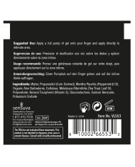 Gel rilassante anale Sensuva Menta 6 ml Gel rilassante anale Sensuva Menta 6 ml