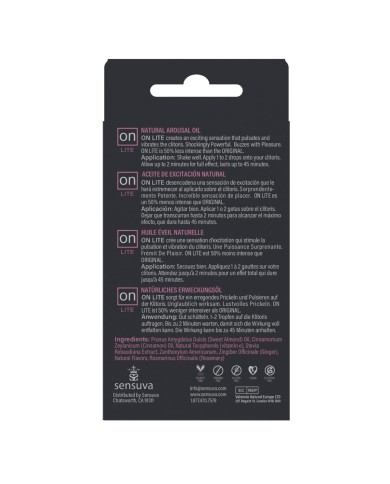 Olio Stimolante Sensuva Olio Stimolante Sensuva