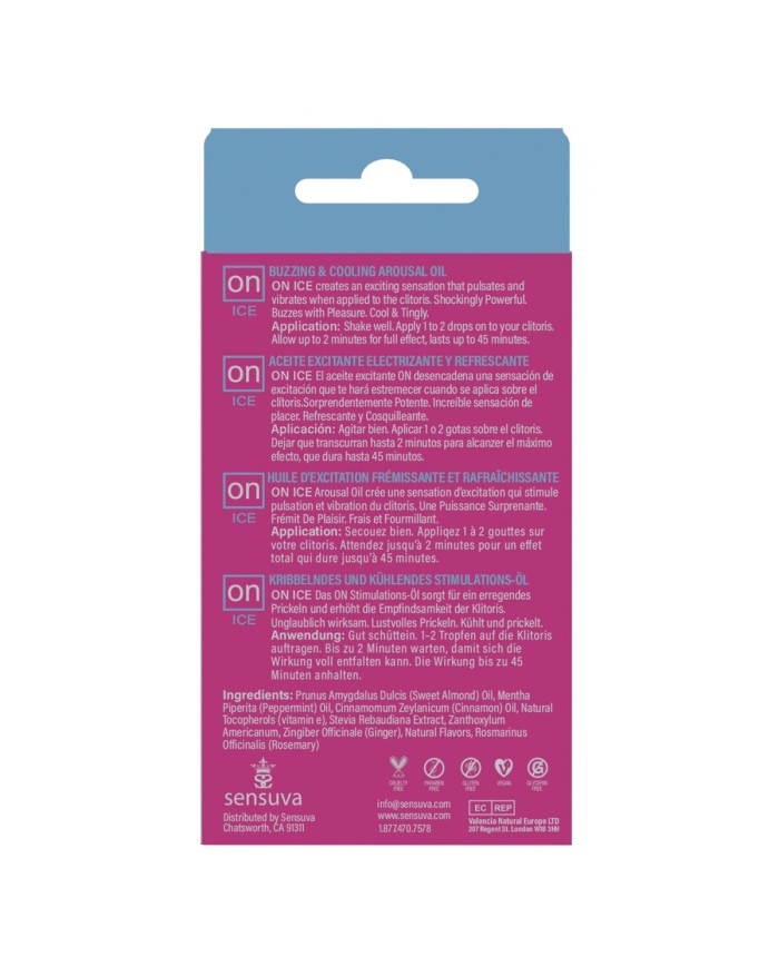 Olio Stimolante Sensuva Olio Stimolante Sensuva