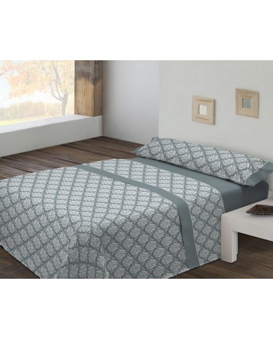 Set di Lenzuola Tejidos Reina Marlon Singolo Azzurro