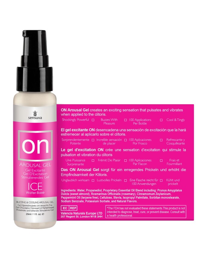 Gel Stimolante Sensuva Ice 29 ml Gel Stimolante Sensuva Ice 29 ml