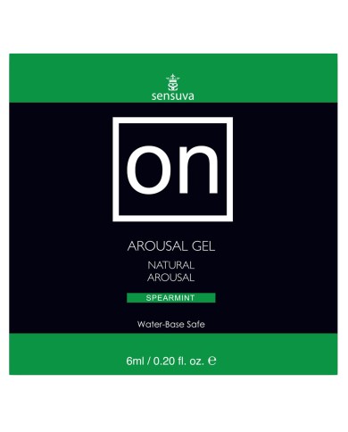 Gel Stimolante Sensuva 6 ml Menta Verde Gel Stimolante Sensuva 6 ml Menta Verde