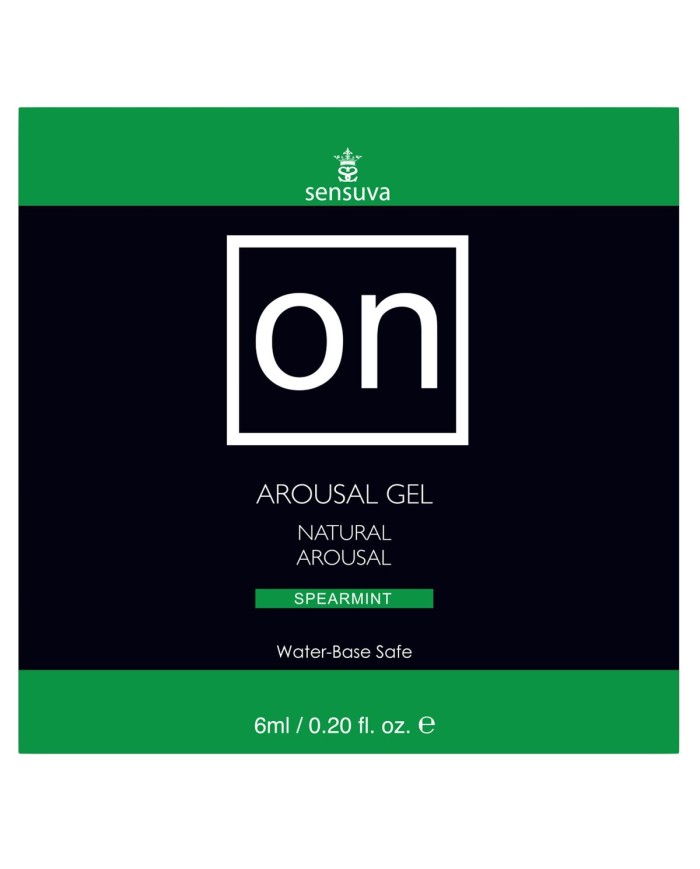 Gel Stimolante Sensuva 6 ml Menta Verde Gel Stimolante Sensuva 6 ml Menta Verde