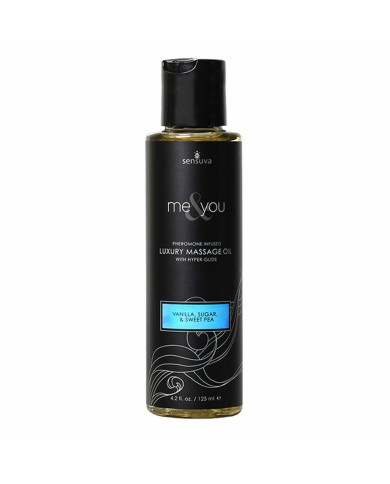 Olio per Massaggio Erotico Me & You Sensuva Sweet Pea 125 ml