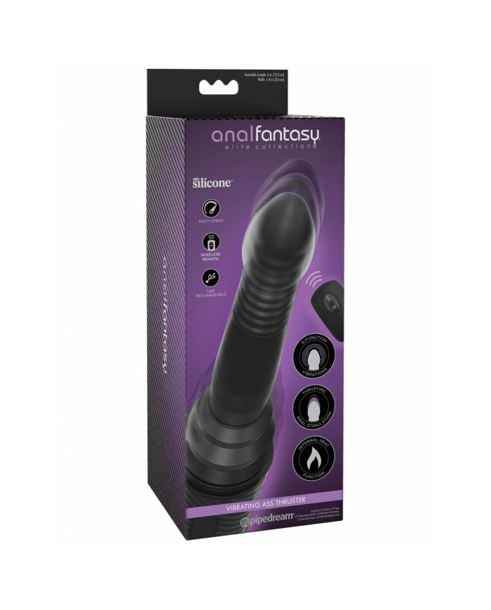 Plug Anale Pipedream Anal Fantasy Elite Nero Plug Anale Pipedream Anal Fantasy Elite Nero