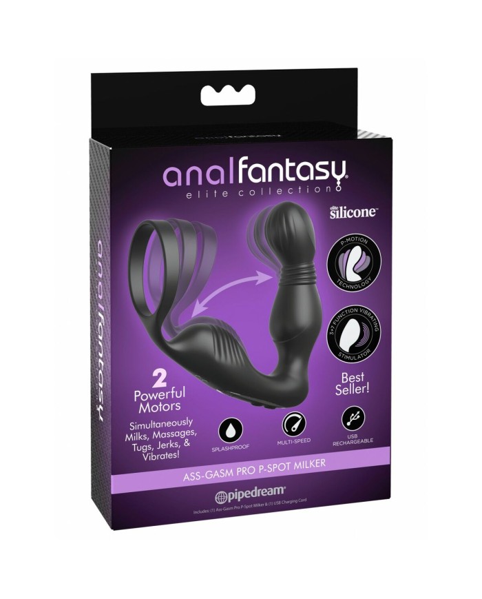 Plug Anale Pipedream Anal Fantasy Elite Nero Plug Anale Pipedream Anal Fantasy Elite Nero