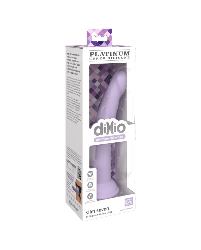 Vibratore Pipedream Dillio Platinum Viola Vibratore Pipedream Dillio Platinum Viola