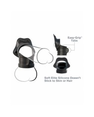 Anelli Fallici Pipedream Fantasy C-Ringz Nero Anelli Fallici Pipedream Fantasy C-Ringz Nero