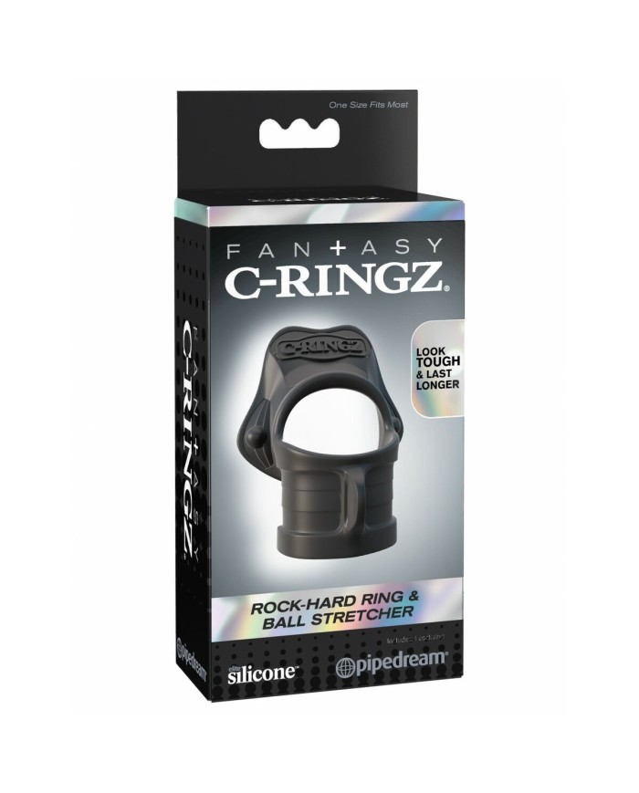 Anelli Fallici Pipedream Fantasy C-Ringz Nero Anelli Fallici Pipedream Fantasy C-Ringz Nero