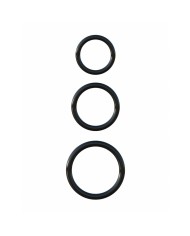 Anelli Fallici Pipedream Fantasy C-Ringz Nero Anelli Fallici Pipedream Fantasy C-Ringz Nero