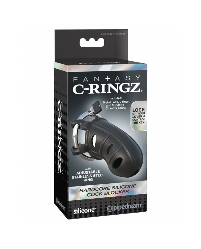 Anelli Fallici Pipedream Fantasy C-Ringz Nero Anelli Fallici Pipedream Fantasy C-Ringz Nero